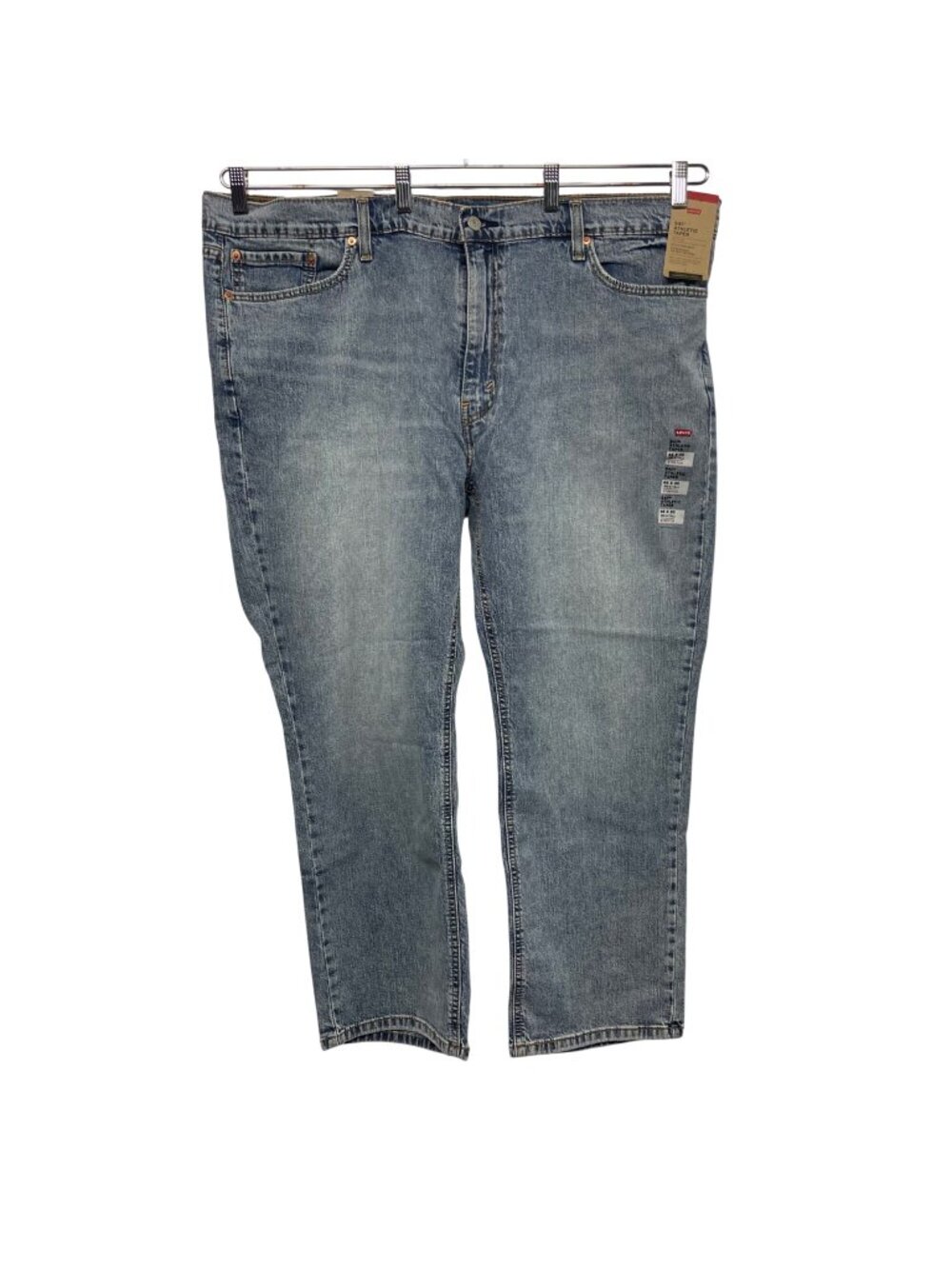 Levi's 541 Athletic Taper Stretch Jeans Size 46x30 (Measures 46x29) Blue Denim